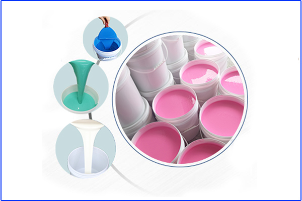 色膏調色后的液體硅膠 色膏調色后的液體硅膠